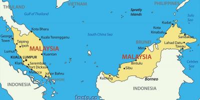 Karte malaizija