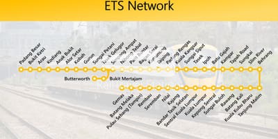 Karte ets maršruta karte malaizija
